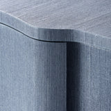 Villa & House Navy Blue Bardot 3-Drawer Side Table