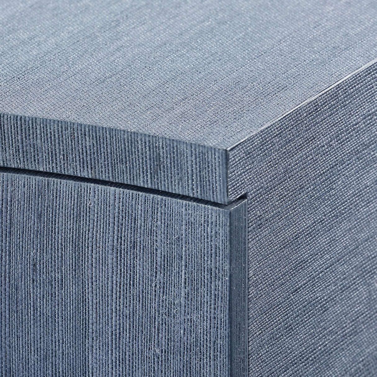 Villa & House Navy Blue Bardot 3-Drawer Side Table