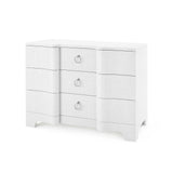 Villa & House Chiffon White Bardot Large 3-Drawer