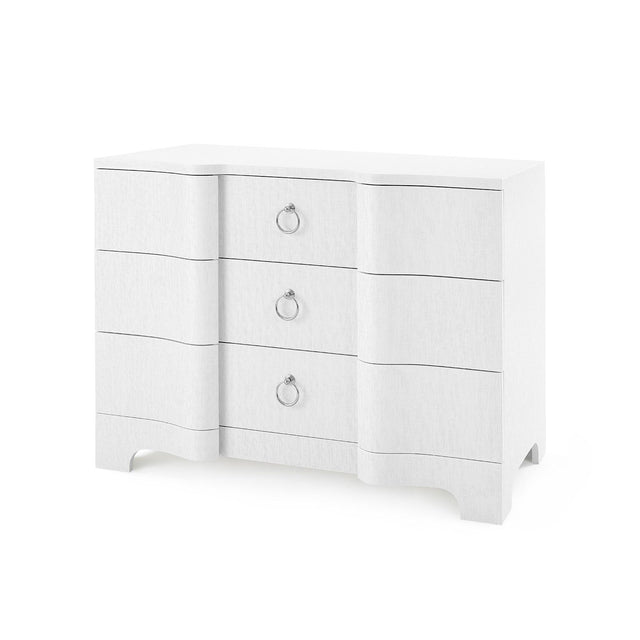 Villa & House Chiffon White Bardot Large 3-Drawer