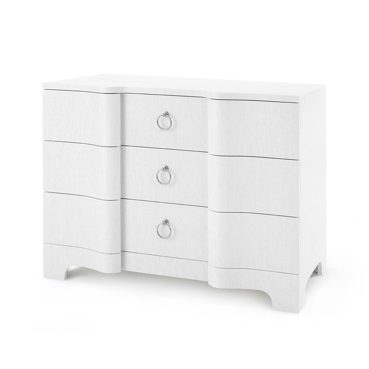 Villa & House Chiffon White Bardot Large 3-Drawer