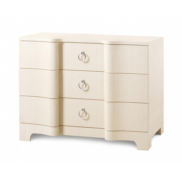 Villa & House Canvas Cream Bardot Large 3 -Drawer
