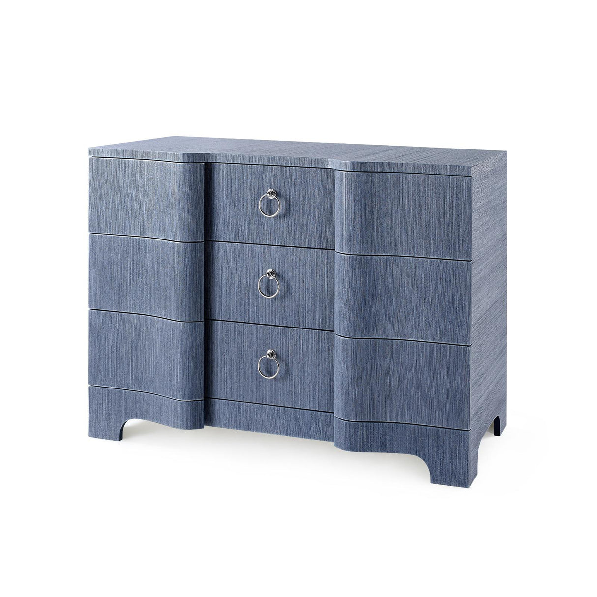 Villa & House Navy Blue Bardot Large 3 -Drawer