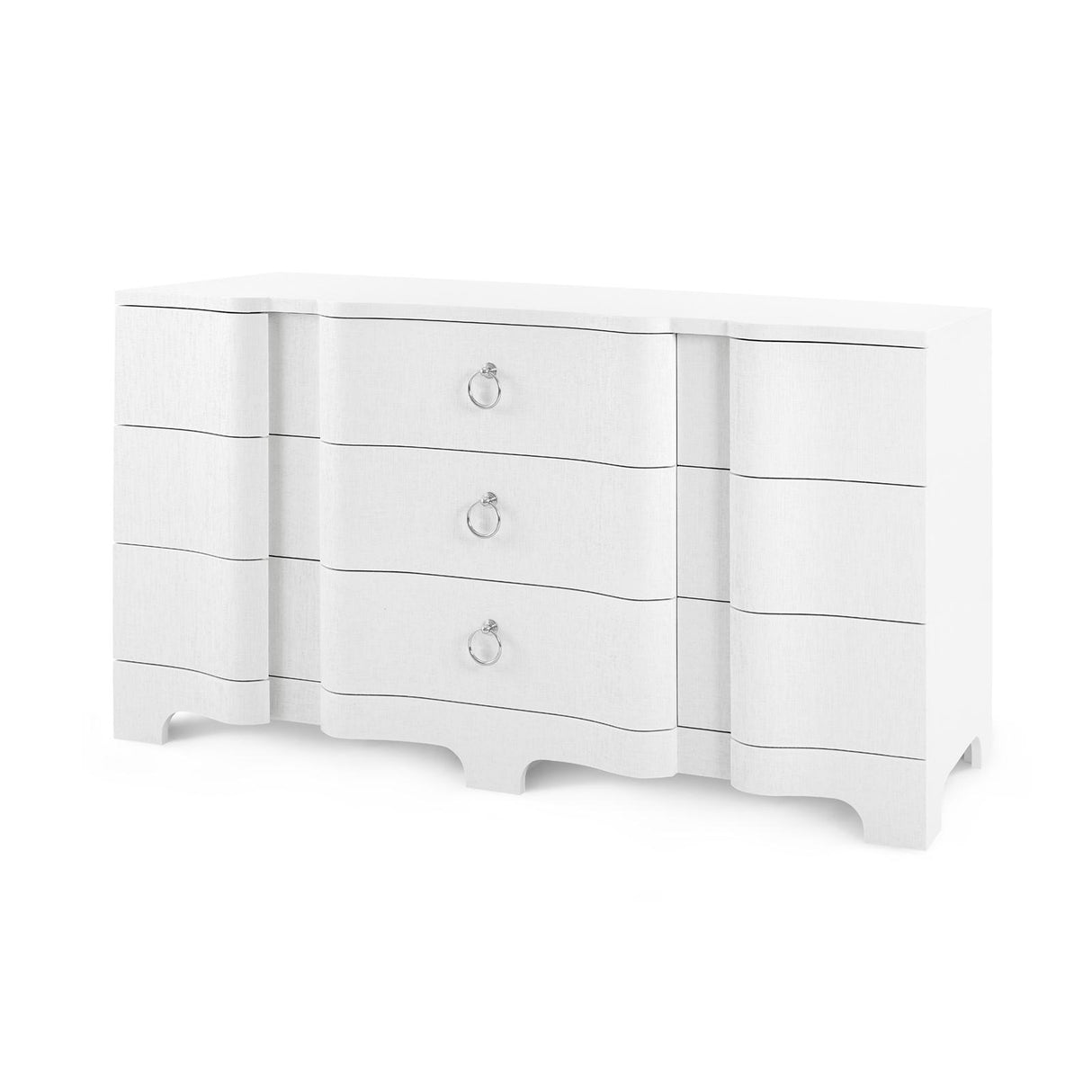 Villa & House Chiffon White Bardot Extra Large 9-Drawer