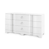 Villa & House Chiffon White Bardot Extra Large 9-Drawer