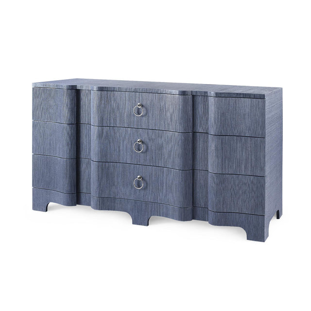 Villa & House Navy Blue Bardot Extra Large 9-Drawer