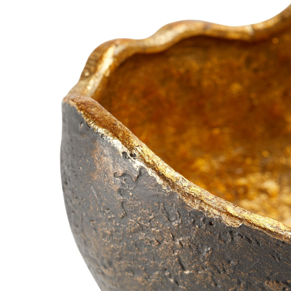 Villa & House Bronze and Gold Leaf Belmont Bowl