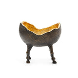 Villa & House Bronze and Gold Leaf Belmont Bowl