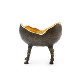 Villa & House Bronze and Gold Leaf Belmont Bowl
