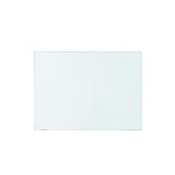 Villa & House Clear Benjamin 1-Drawer Side Table Glass Top