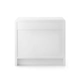Villa & House White Pearl Bryant 3-Drawer Side Table