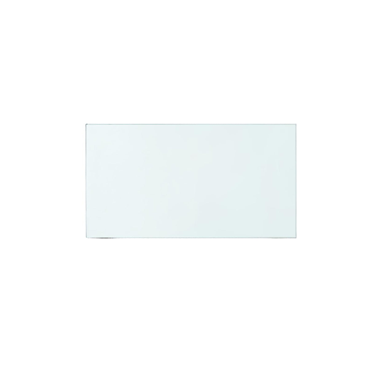 Villa & House Clear Bryant 3-Drawer Side Table Glass Top