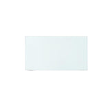 Villa & House Clear Bryant 3-Drawer Side Table Glass Top