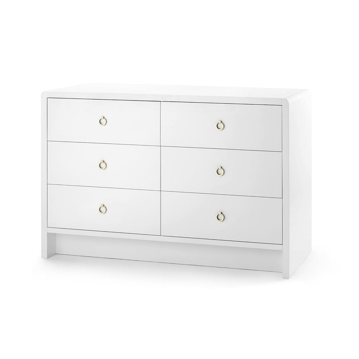 Villa & House White Pearl Bryant Extra Large 6-Drawer