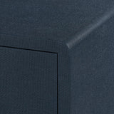 Villa & House Blue Steel Bryant Linen Extra Large 6-Drawer