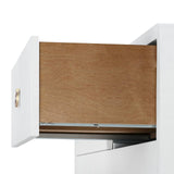 Villa & House Chiffon White Bryant Linen Extra Large 6-Drawer