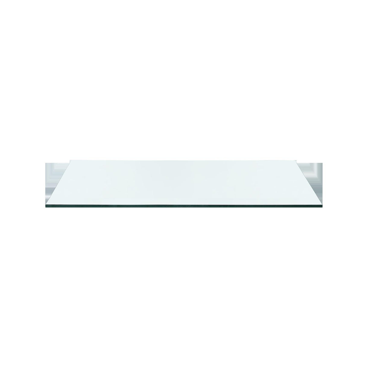 Villa & House Clear Bryant Linen Extra Large 6-Drawer Glass Top