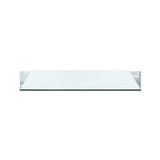 Villa & House Clear Bryant Linen Extra Large 6-Drawer Glass Top