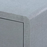 Villa & House Winter Gray Bryant Linen Extra Wide Large 6-Drawer