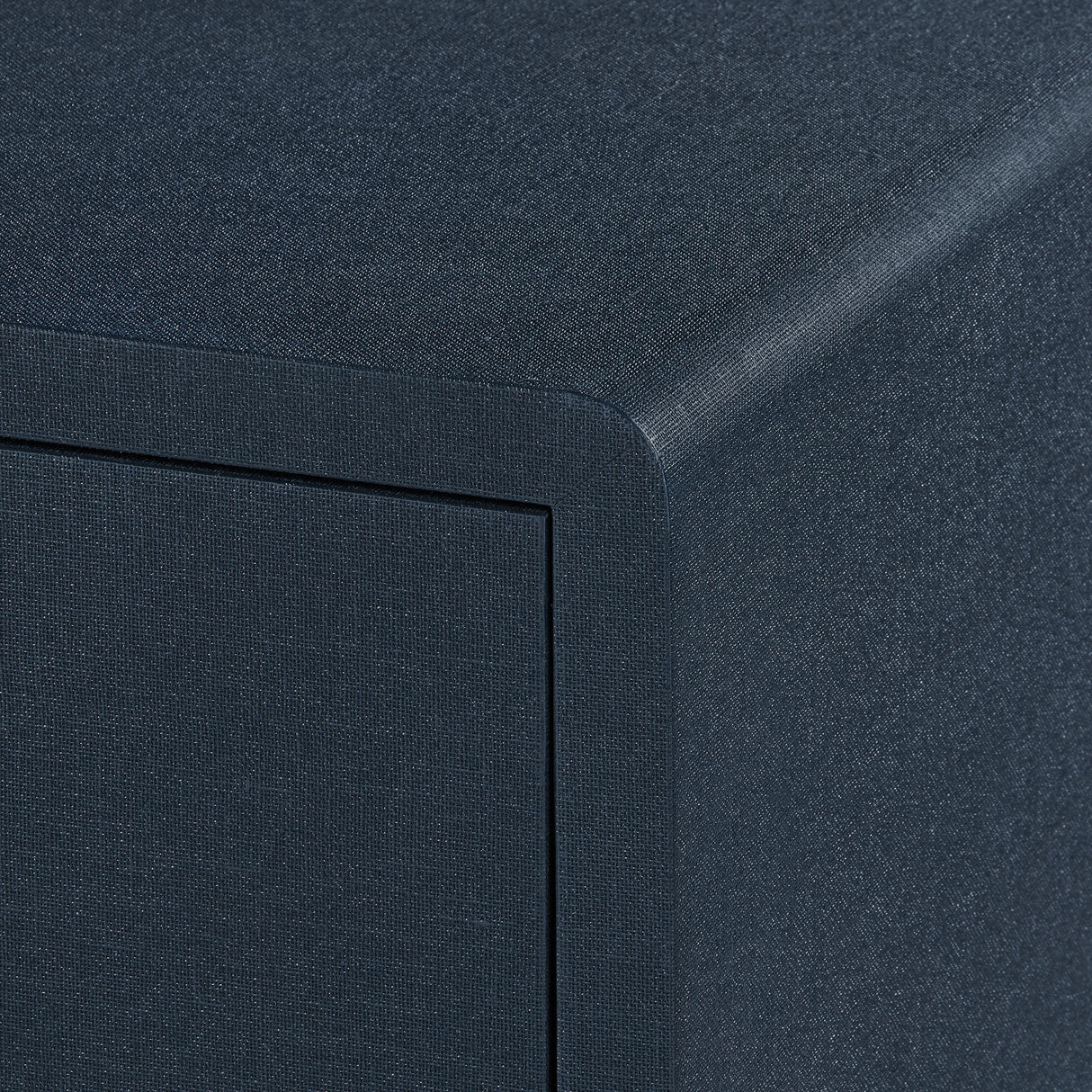 Villa & House Blue Steel Bryant Linen Extra Wide Large 6-Drawer