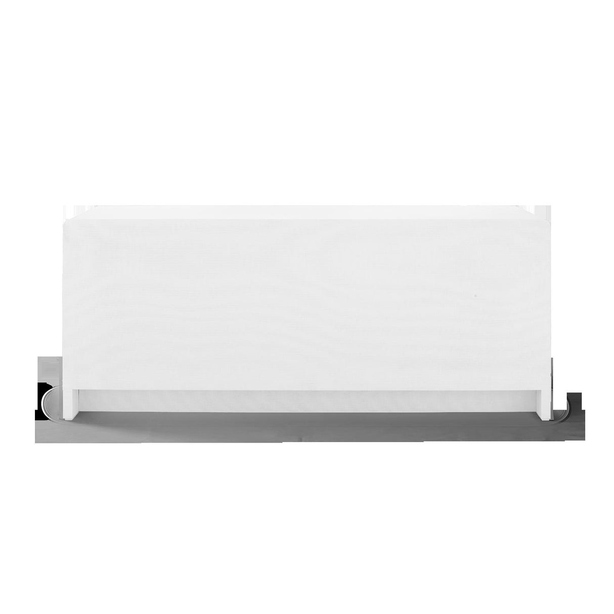 Villa & House Chiffon White Bryant Linen Extra Wide Large 6-Drawer