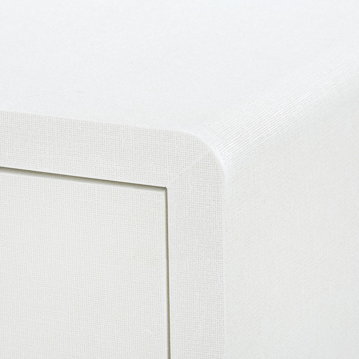 Villa & House Chiffon White Bryant Linen Extra Wide Large 6-Drawer