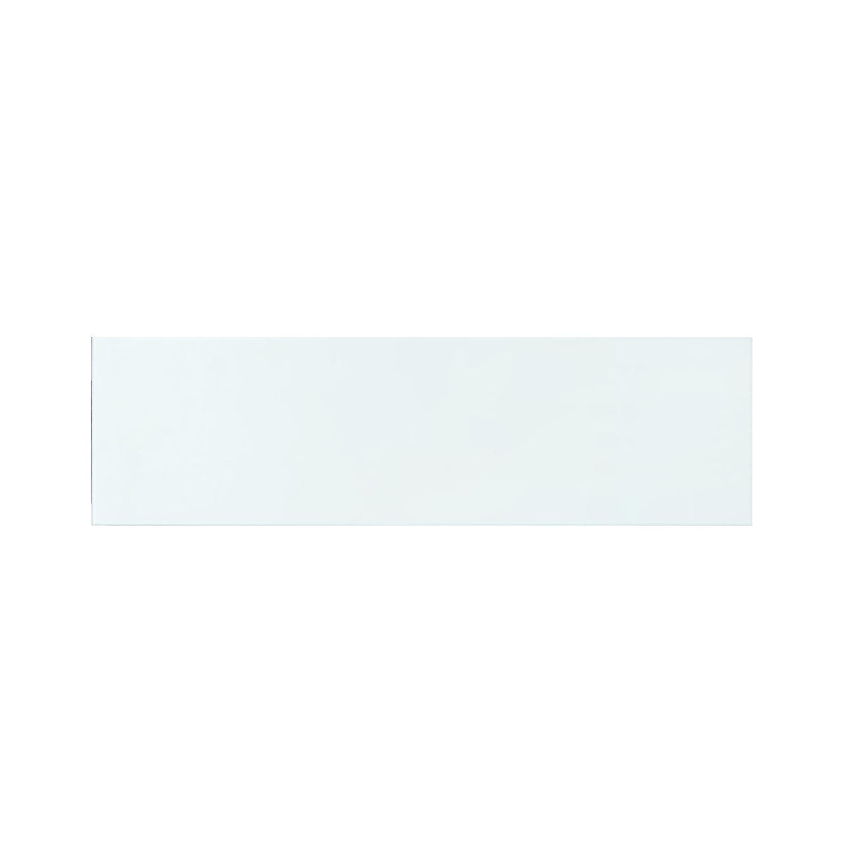 Villa & House Clear Bryant Linen Extra Wide Large 6-Drawer Glass Top