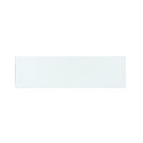 Villa & House Clear Bryant Linen Extra Wide Large 6-Drawer Glass Top