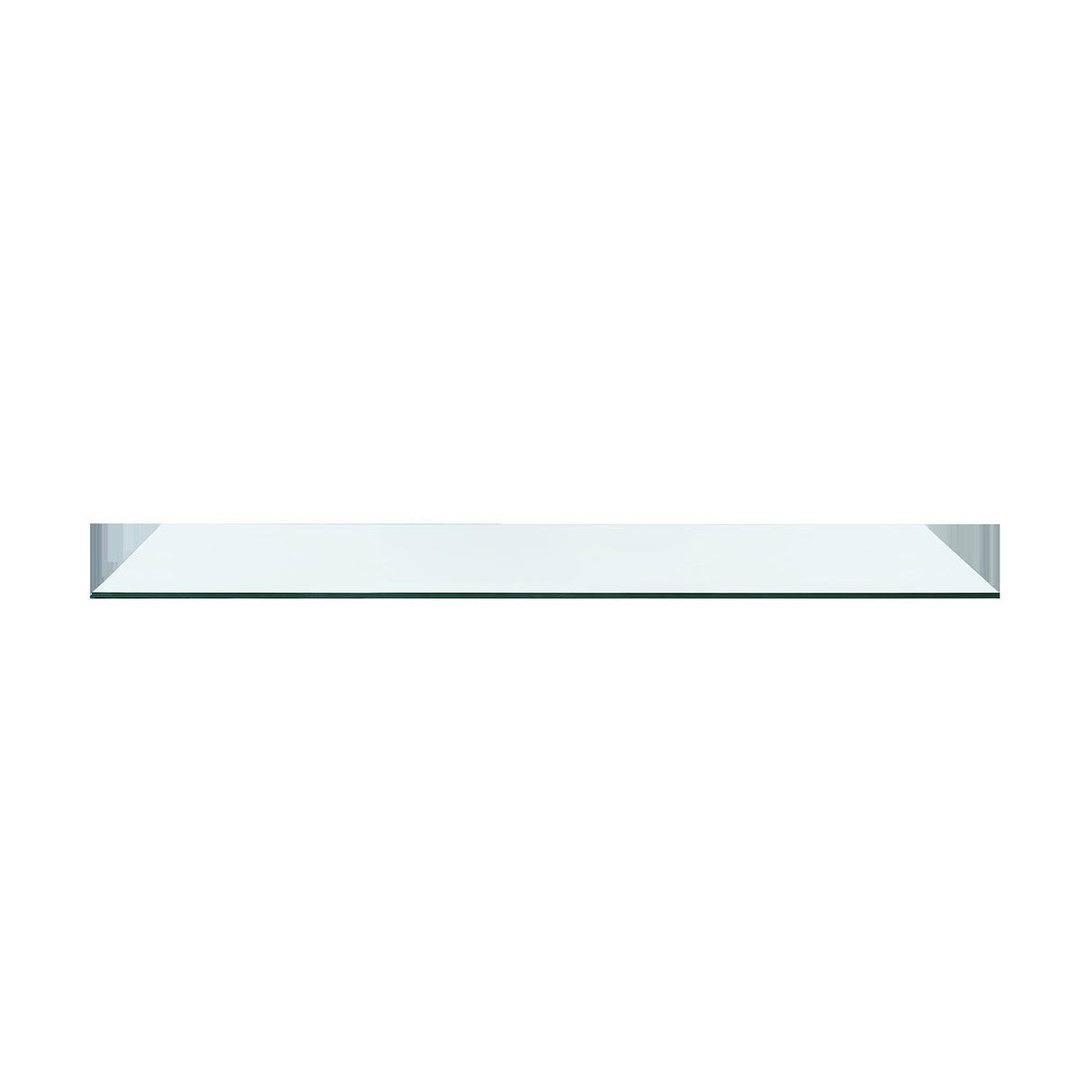 Villa & House Clear Bryant Linen Extra Wide Large 6-Drawer Glass Top