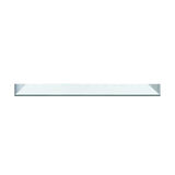Villa & House Clear Bryant Linen Extra Wide Large 6-Drawer Glass Top