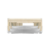 Villa & House Natural Twill Bethany Coffee Table