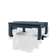 Villa & House Storm Blue Bethany Large Square Coffee Table