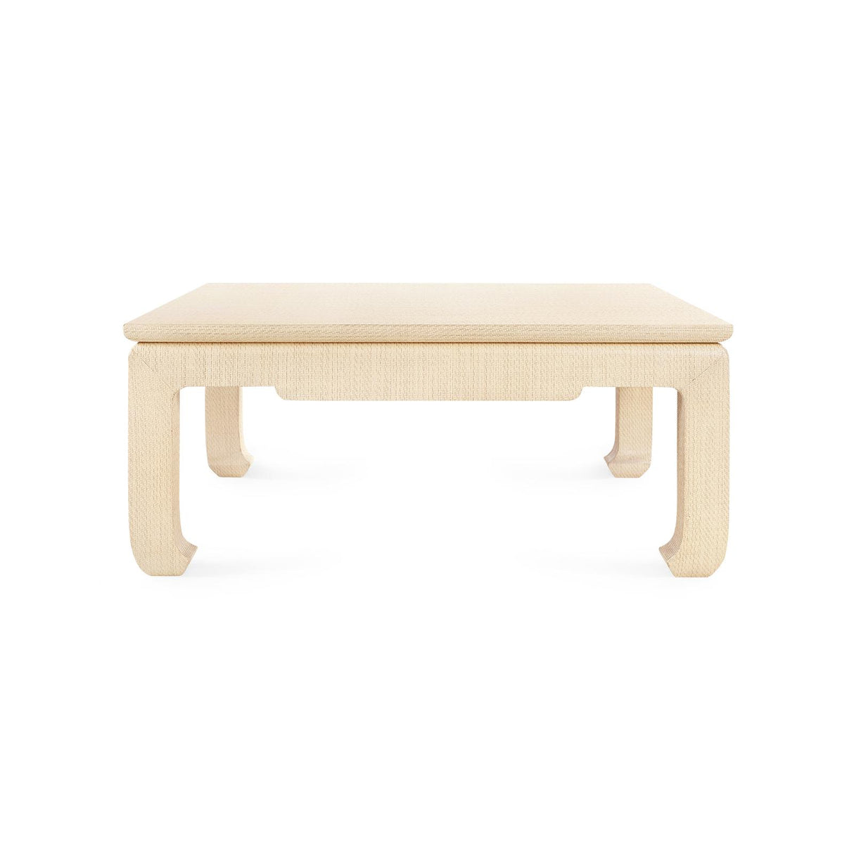 Villa & House Natural Twill Bethany Large Square Coffee Table