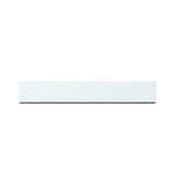 Villa & House Clear Bethany Large Square Coffee Table Glass Top