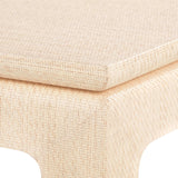 Villa & House Natural Twill Bethany Large Rectangular Coffee Table