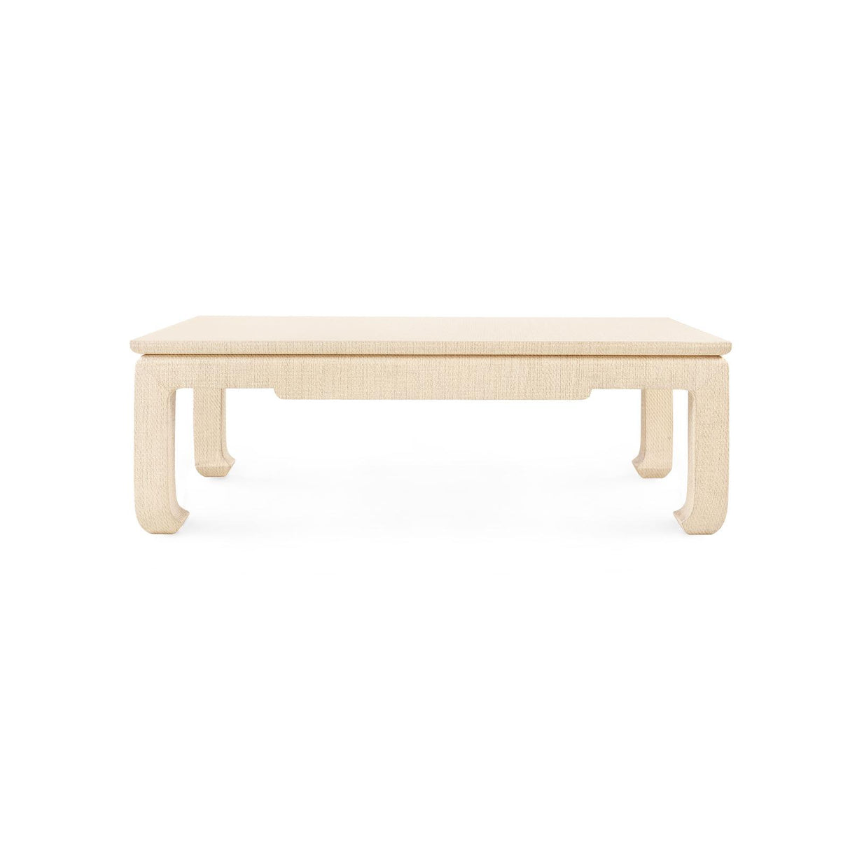 Villa & House Natural Twill Bethany Large Rectangular Coffee Table