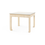 Villa & House Natural Twill Bethany Game Table