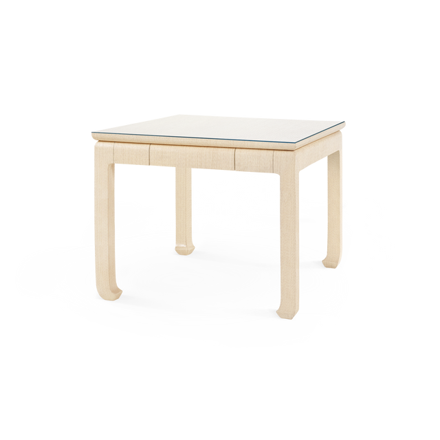 Villa & House Natural Twill Bethany Game Table