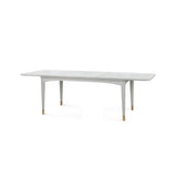 Villa & House Soft Gray Bertram Dining Table