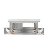 Villa & House Soft Gray Bertram Dining Table