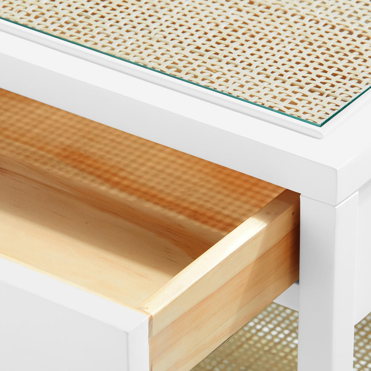 Villa & House Vanilla Caanan 1-Drawer Side Table