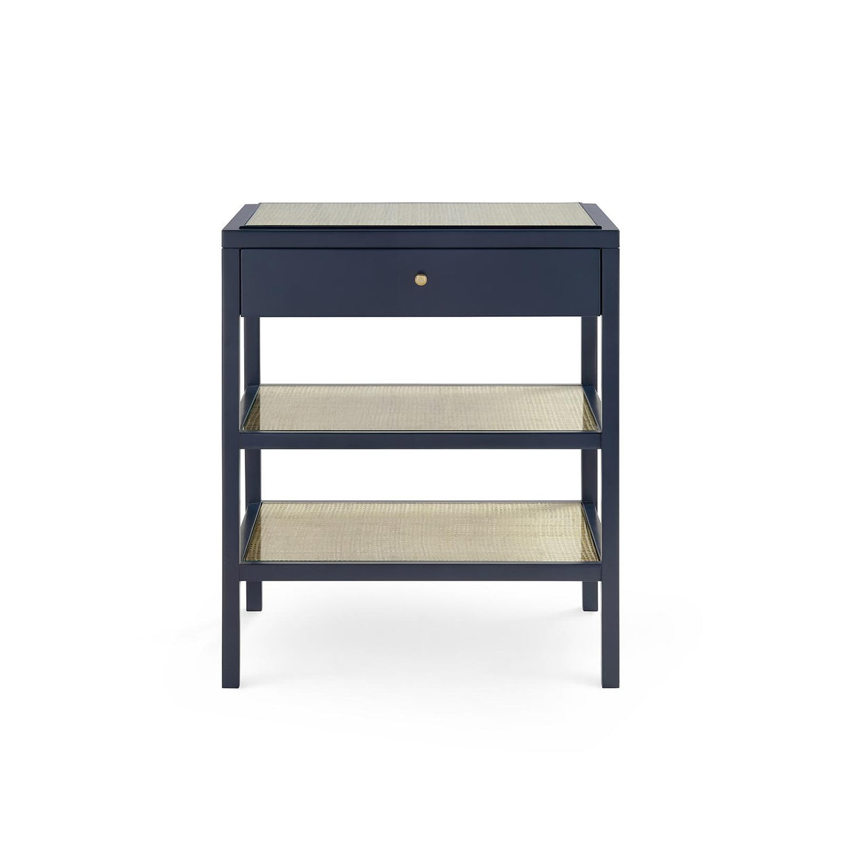 Villa & House Midnight Blue Caanan 1-Drawer Side Table