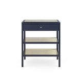Villa & House Midnight Blue Caanan 1-Drawer Side Table