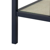 Villa & House Midnight Blue Caanan 1-Drawer Side Table