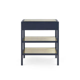Villa & House Midnight Blue Caanan 1-Drawer Side Table