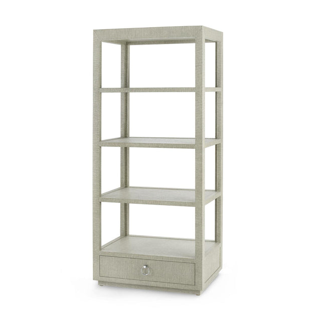 Villa & House Moss Gray Tweed Camilla Etagere