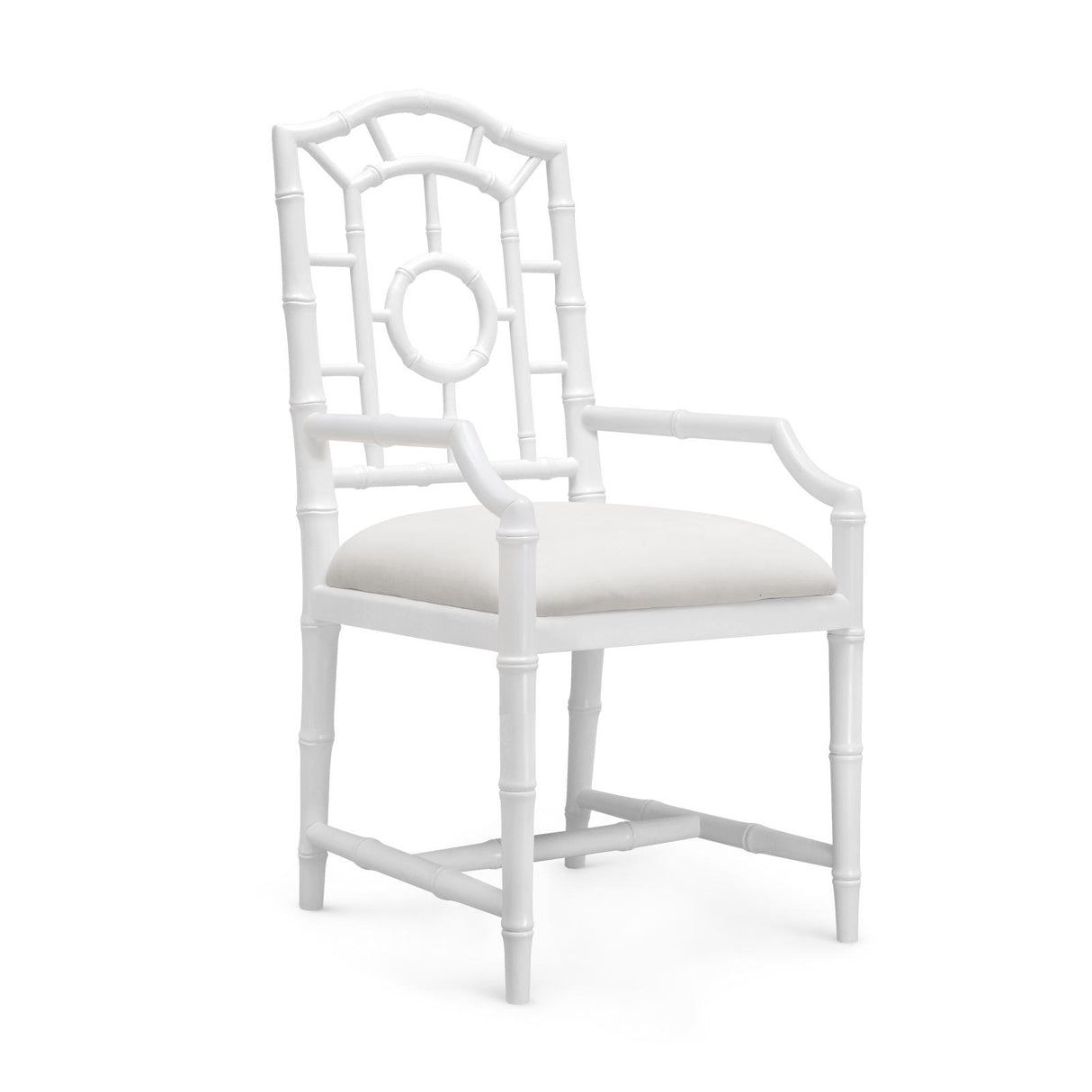 Villa & House Eggshell White Chloe Armchair