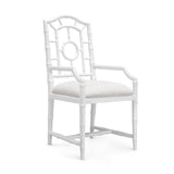 Villa & House Eggshell White Chloe Armchair