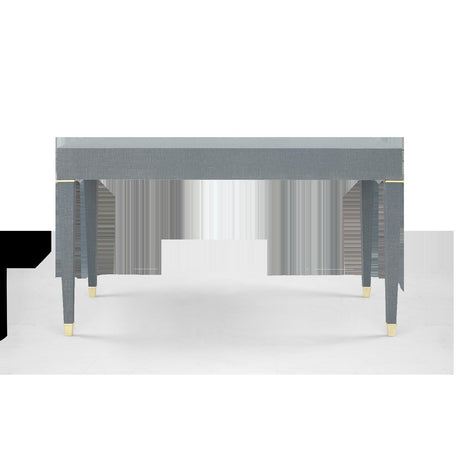 Villa & House Washed Winter Gray, Brass Claudette Desk