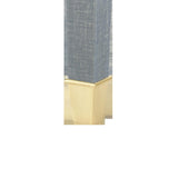 Villa & House Washed Winter Gray, Brass Claudette Desk